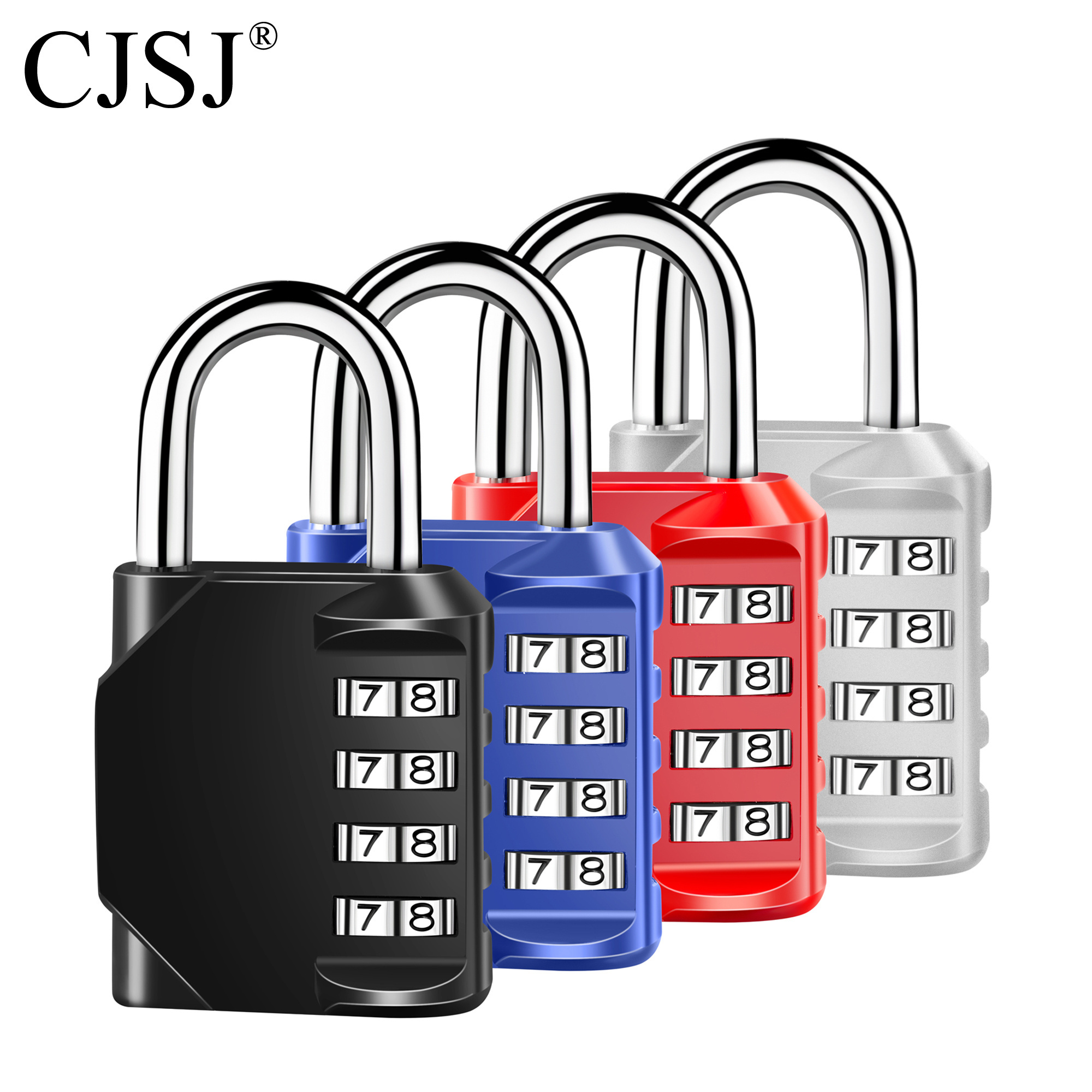 CH-604 Produce high quality 4 digits keyless gym locker lock candado Production Line Combination Padlock for gym