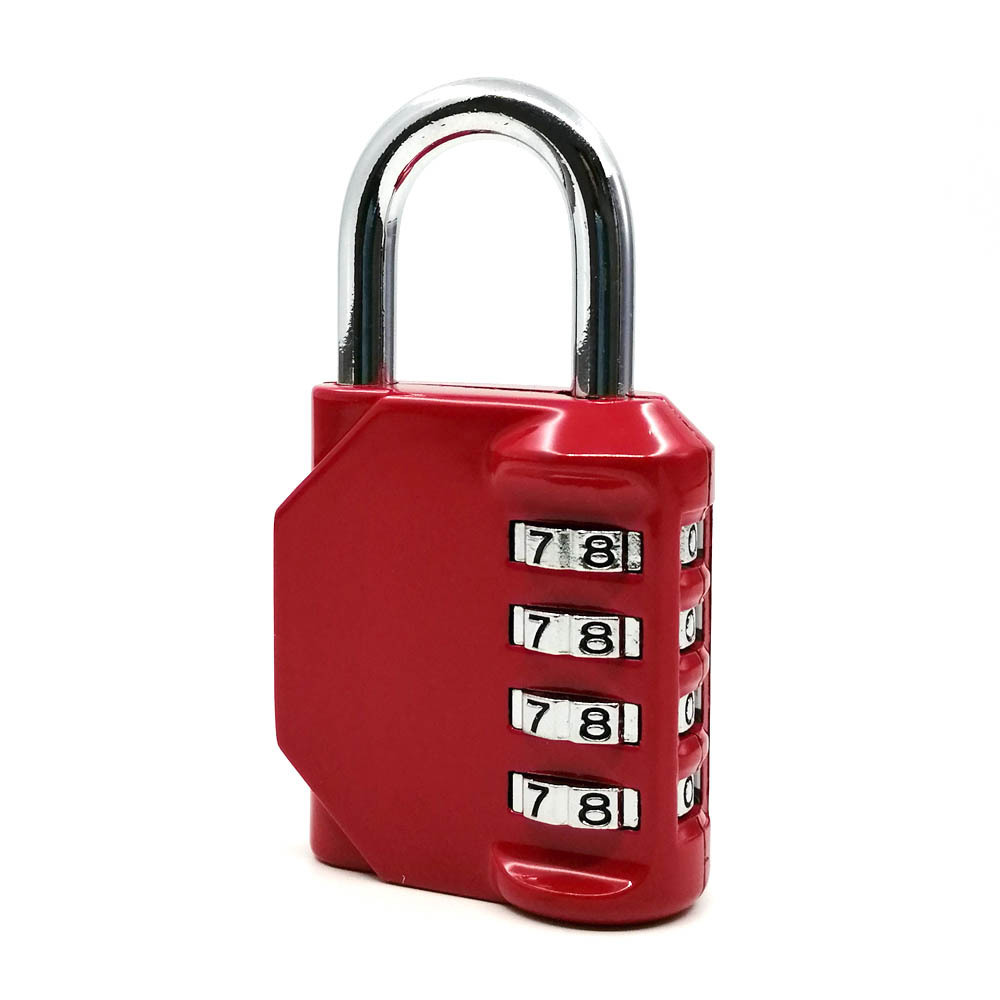 CH-604 Produce high quality 4 digits keyless gym locker lock candado Production Line Combination Padlock for gym