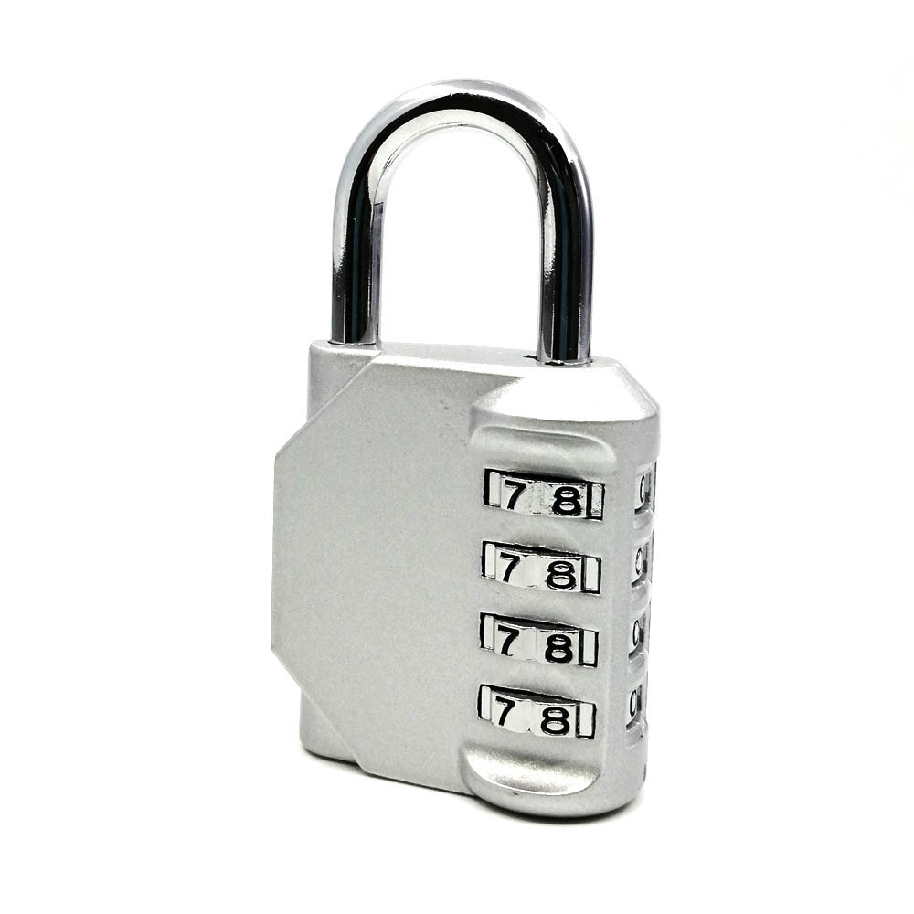 CH-604 Produce high quality 4 digits keyless gym locker lock candado Production Line Combination Padlock for gym