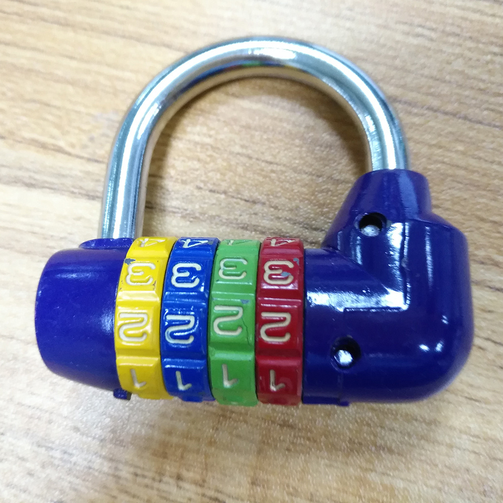 CH-206-L produce 4 digits long shackle combination lock