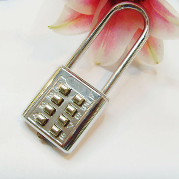 CH-602-L lock push button 10 numbers password padlock