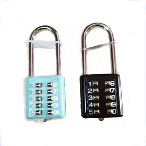 CH-602-L lock push button 10 numbers password padlock