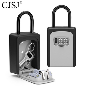 CH-802 Lock factory wholesale safe key storage box realtor portable lock box with shackle