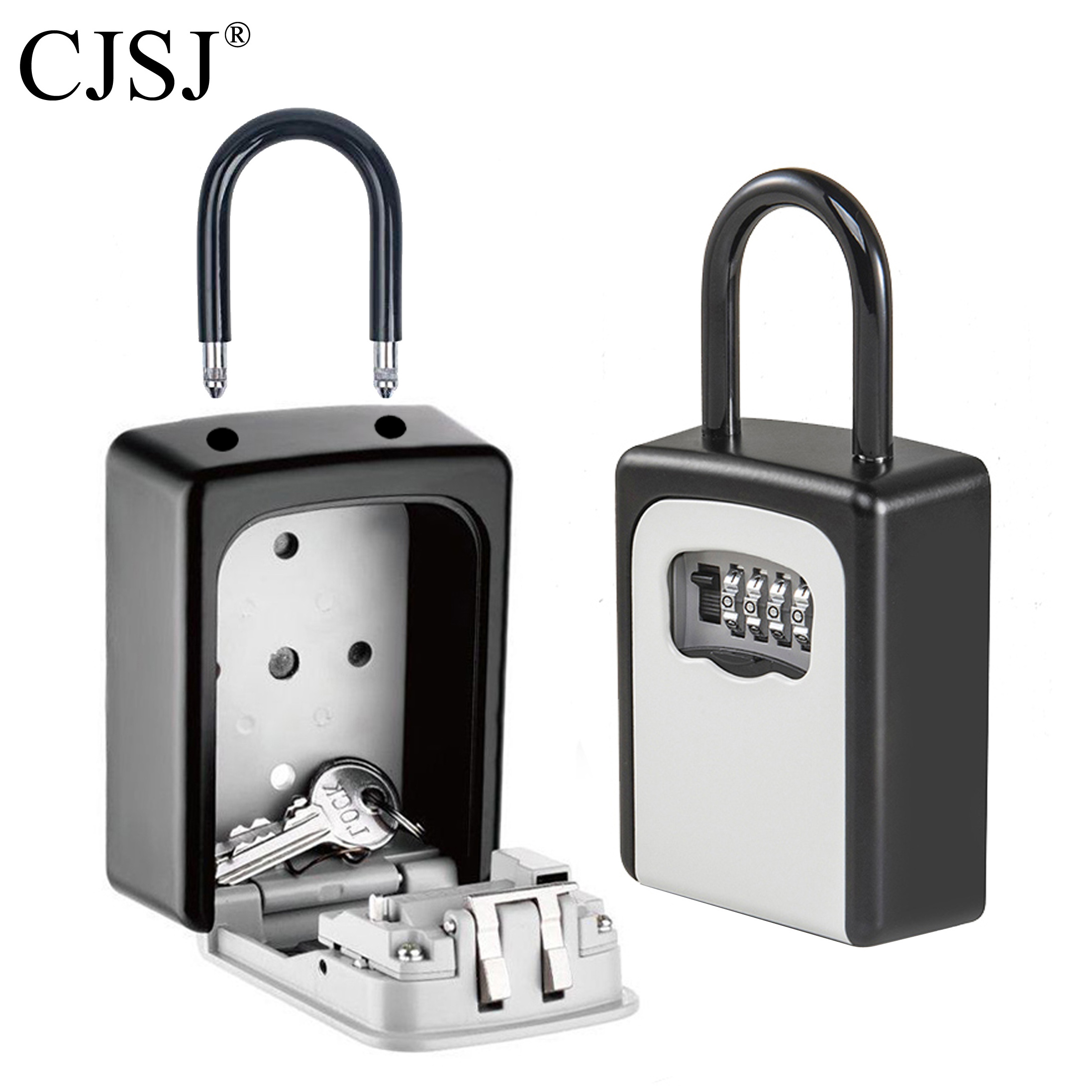 CH-802 Lock Factory Manufacture Outdoor Key Safe Real Estate Portable Key Lock Box