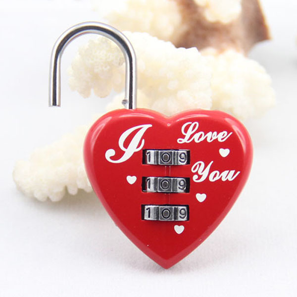 CH-28B CJSJ top security digital padlock heart shape password locker lock