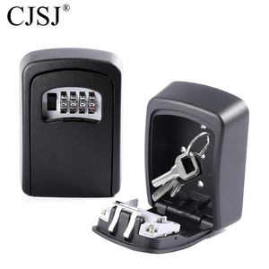 CH-803 Wall mounted holder portable key lock box 4 digits key storage box