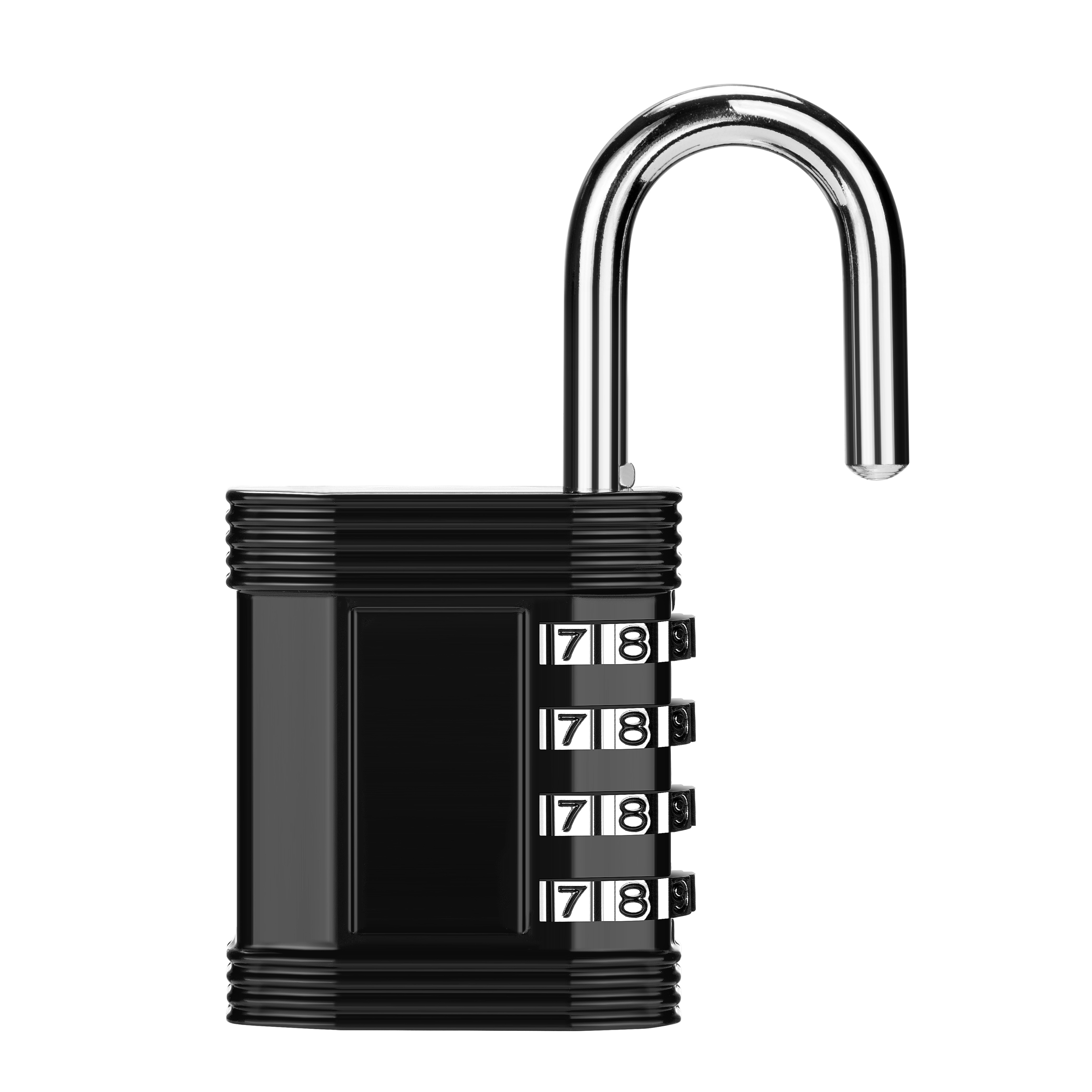 CH-606 lock manufacture high security new gym locker lock resettable 4 digits combination luggage padlock