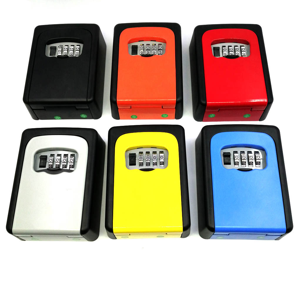 CH-801 CJSJ 4 digit combination metal combination lock storage safe key box