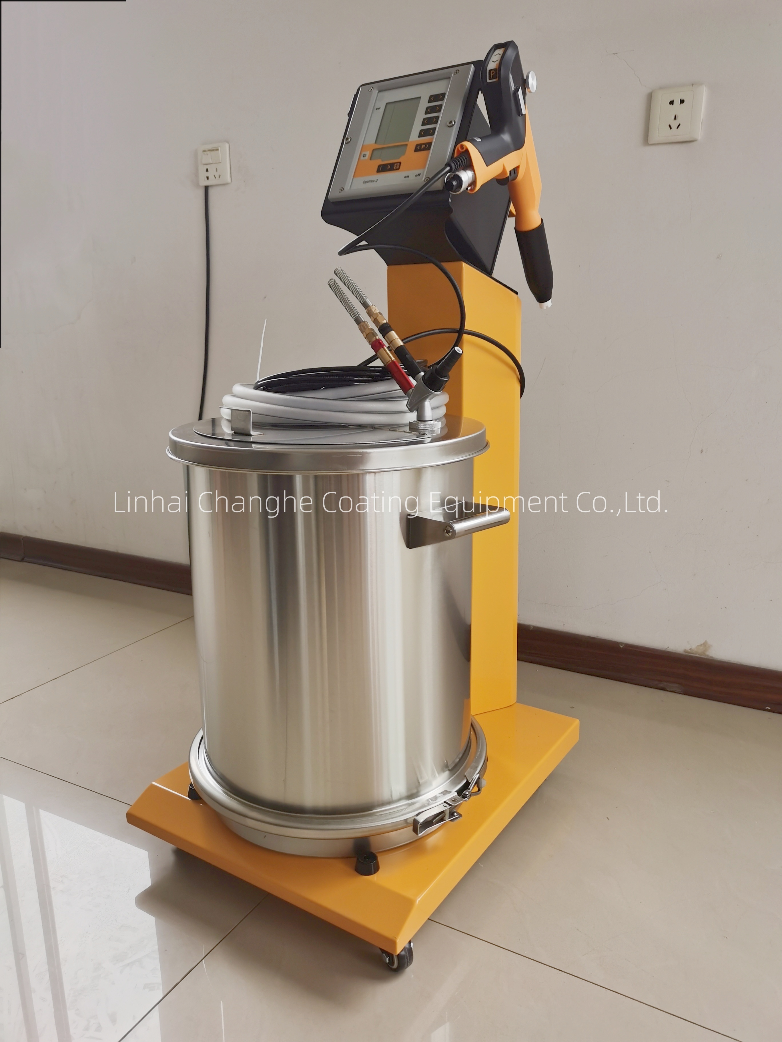 New Intelligent Electrostatic Powder Coating Machine Manual Powder Spray Gun Equipment Machine Metal Coating Machine Car Wheel