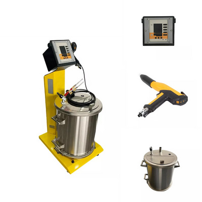 New Intelligent Electrostatic Powder Coating Machine Manual Powder Spray Gun Equipment Machine Metal Coating Machine Car Wheel