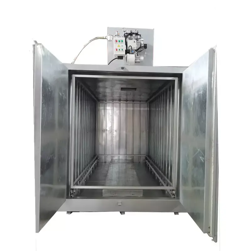 Large Batch Gas Heating Burner Powder Coat Oven Metal Coating Machine Customized Electric/Diesel/GAS/LPG Paint Curing Furnace