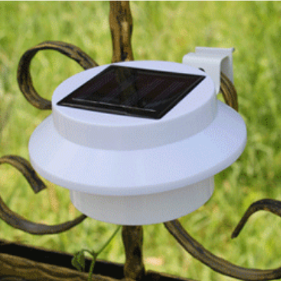 Modern pillar fence post gate lamp outdoor waterproof ip65 8W led solar garden light