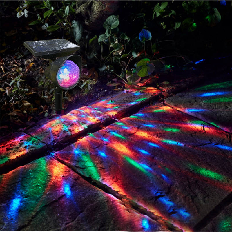 High quality Led solar Outdoor lights Waterproof garden solar lights path nail lawn spotlights