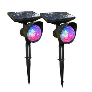 High quality Led solar Outdoor lights Waterproof garden solar lights path nail lawn spotlights