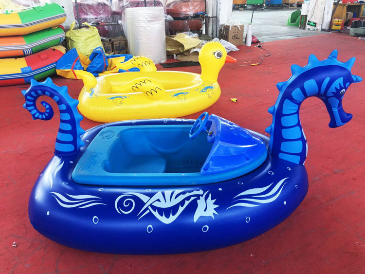 Water park swimming pool indoor and outdoor children electric boat adult motor boat 12V bumper car