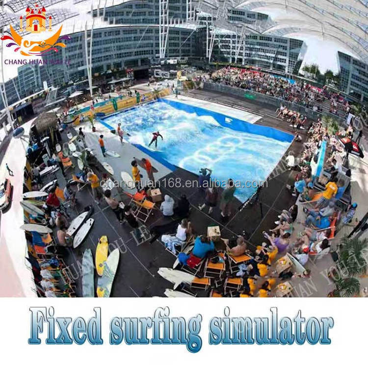 Wave Surfer Machine Inflatable Cowboy Exciting Pool Surfing Machine New Design Simulator Flowrider ...