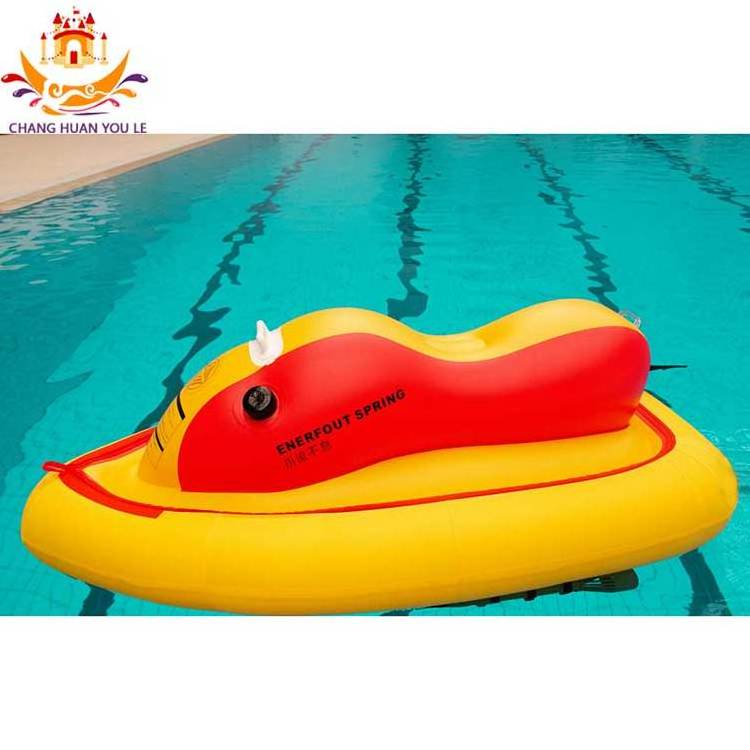 Electric Motorized Inflatable Jet Ski Pool Float Boat Toys With Long Endurance