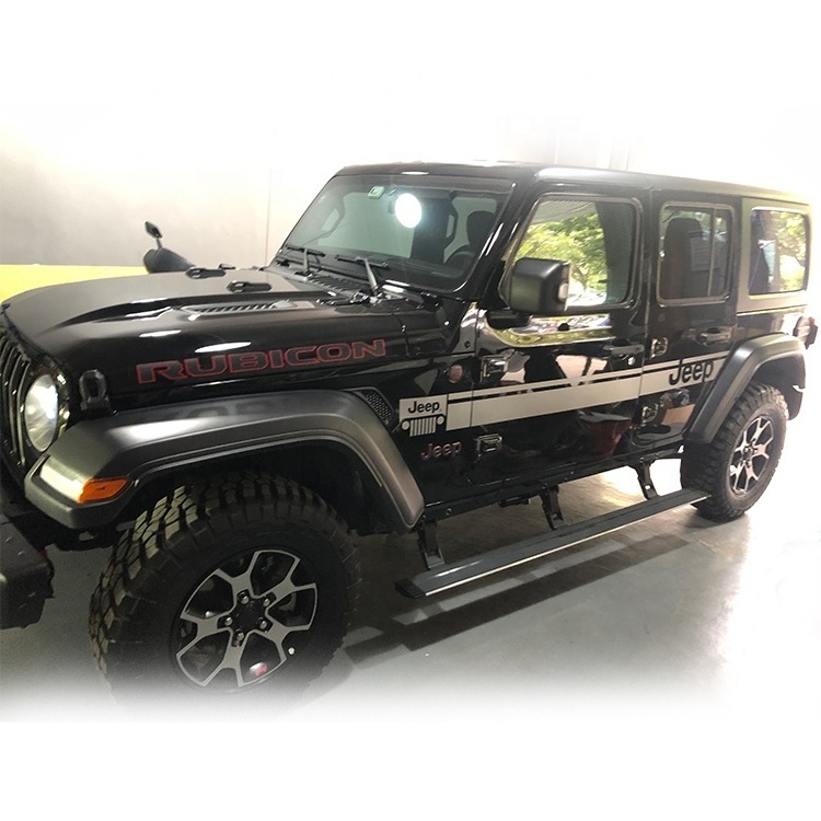 SUV Car Pedal Accessories Electric Side Steps Running Boards For Je ep Wrangler JL 2018 2019 2020