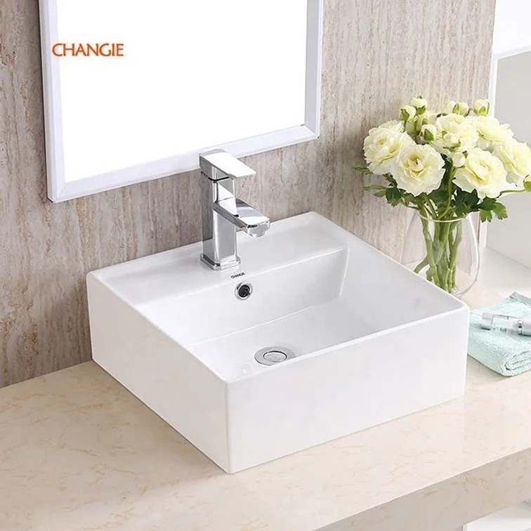 Bathroom Basin Lavatory Bathroom Ceramic Wash Basin Art Basin Hand Wash,countertop Sinks Hotel Home Bathroom