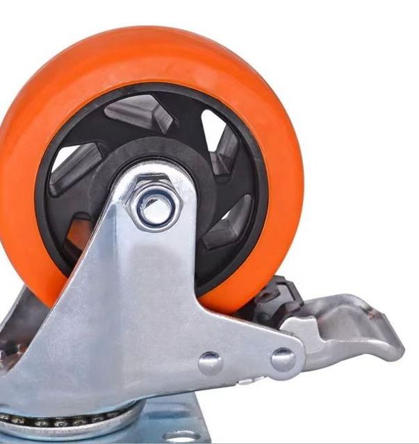 Most Popular 3 Inch 4 Inch 5 Inch Furniture Casters With Brake For Furniture Leg