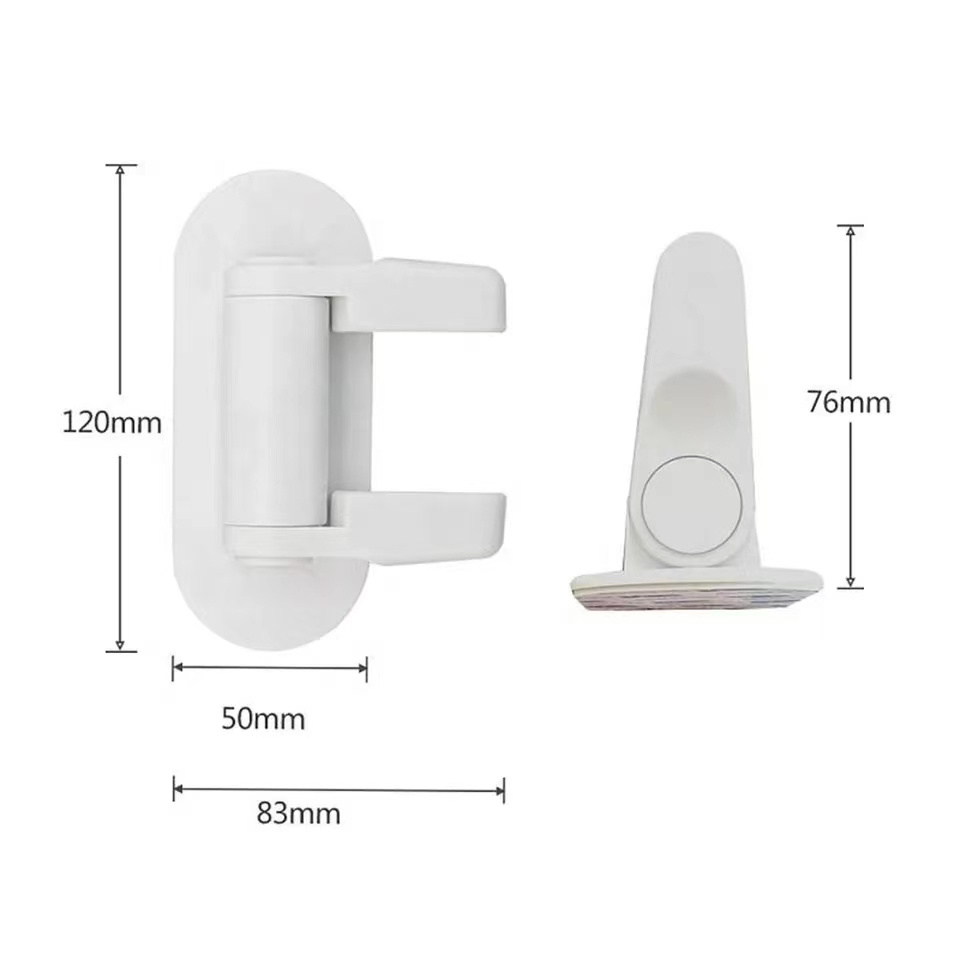 Door Handle Lock For Baby Protection In Handle With Adhesive For Door Level Lock