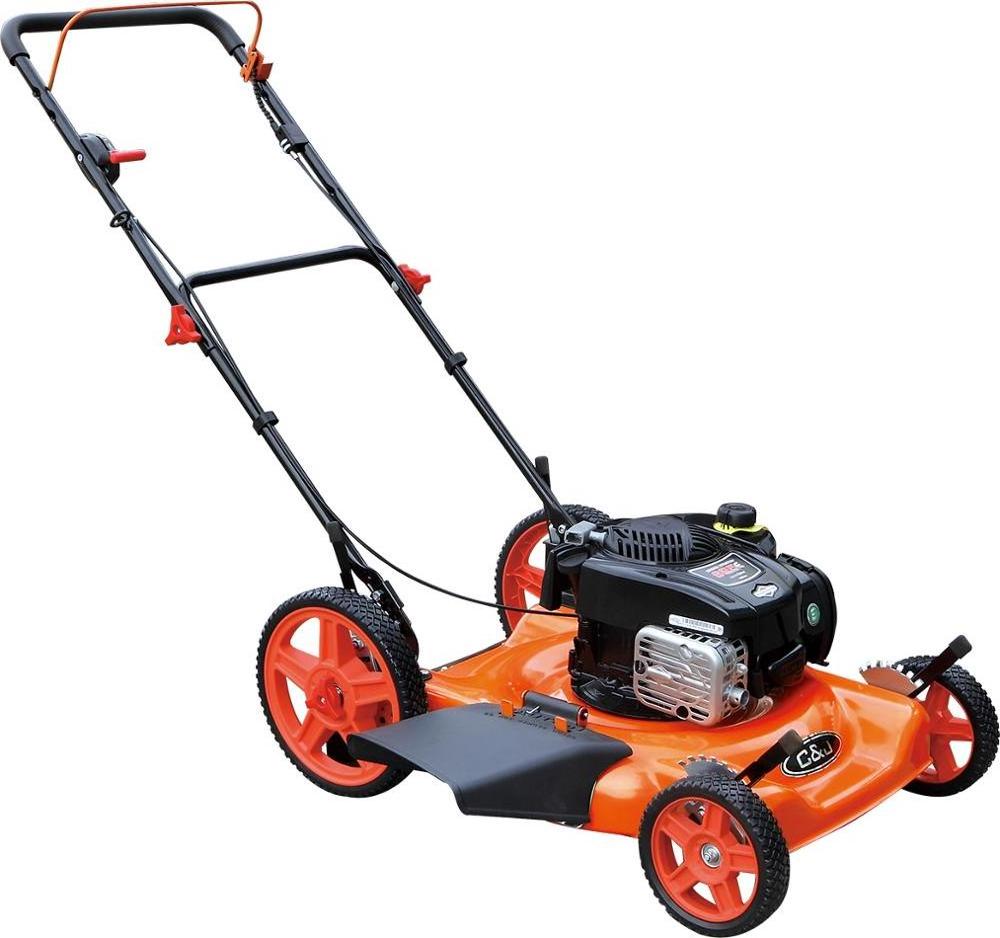 22 inch lawn mower with side discharge