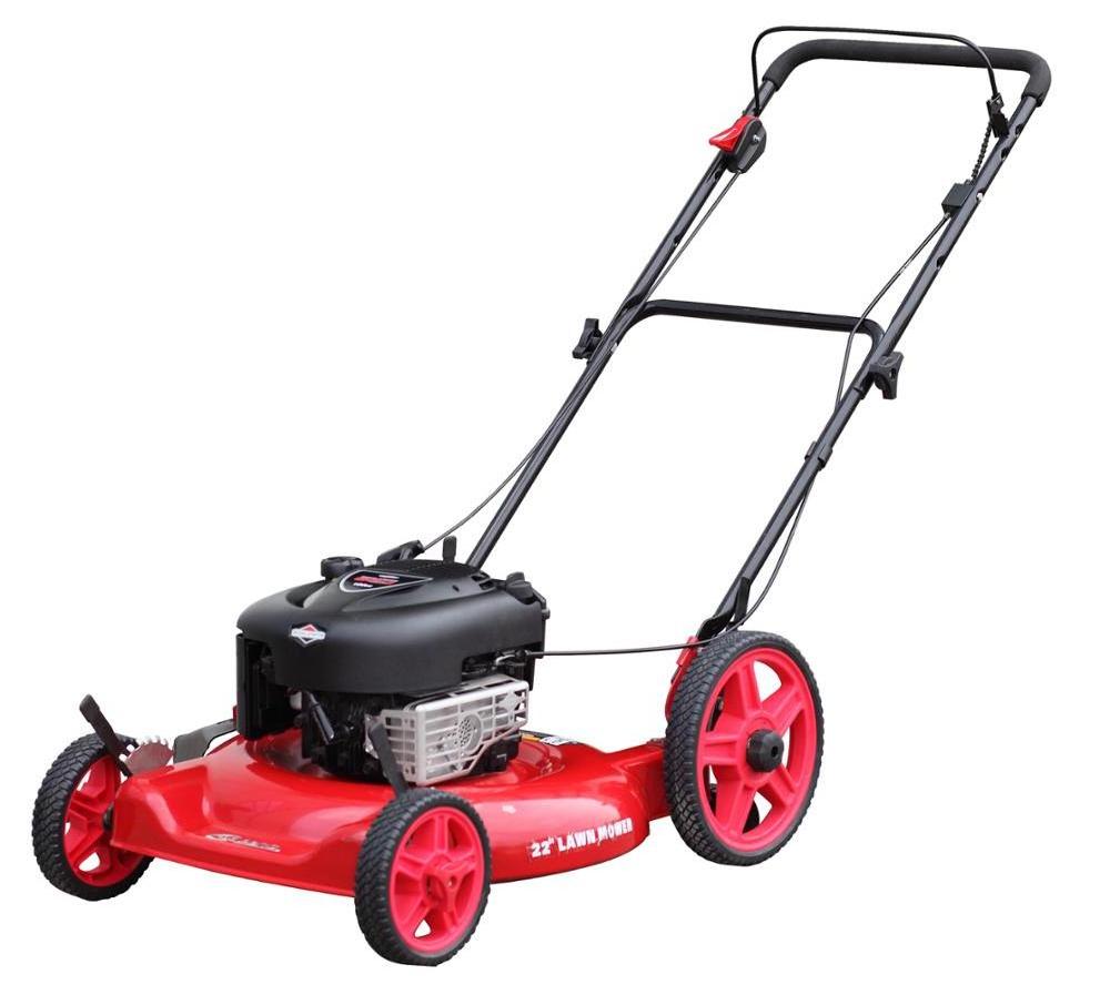 22 inch lawn mower with side discharge