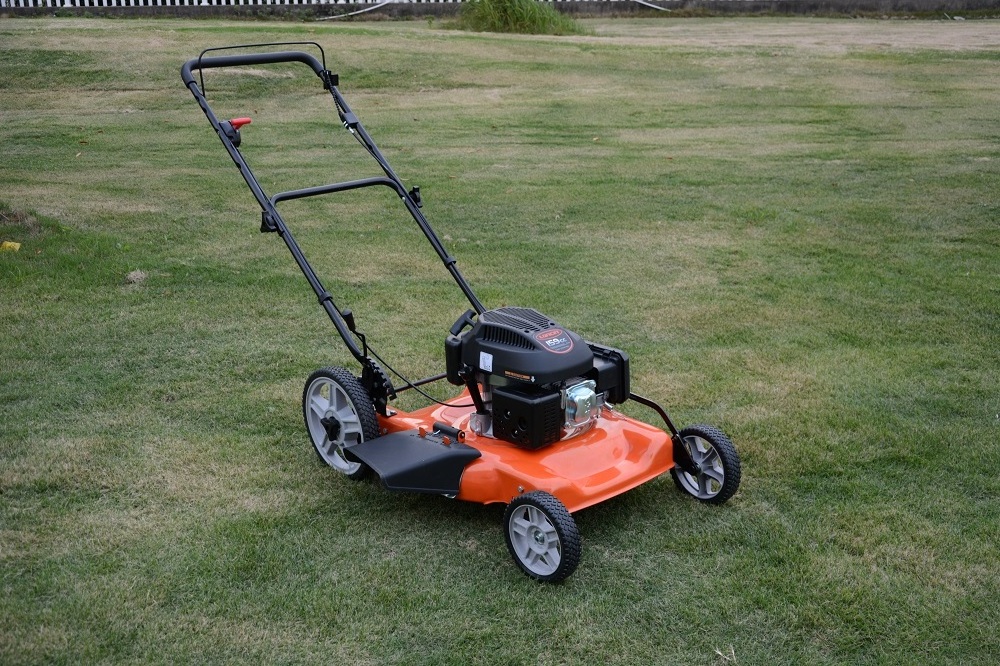 22 inch side discharge only lawn mower comes with Loncin 166cc