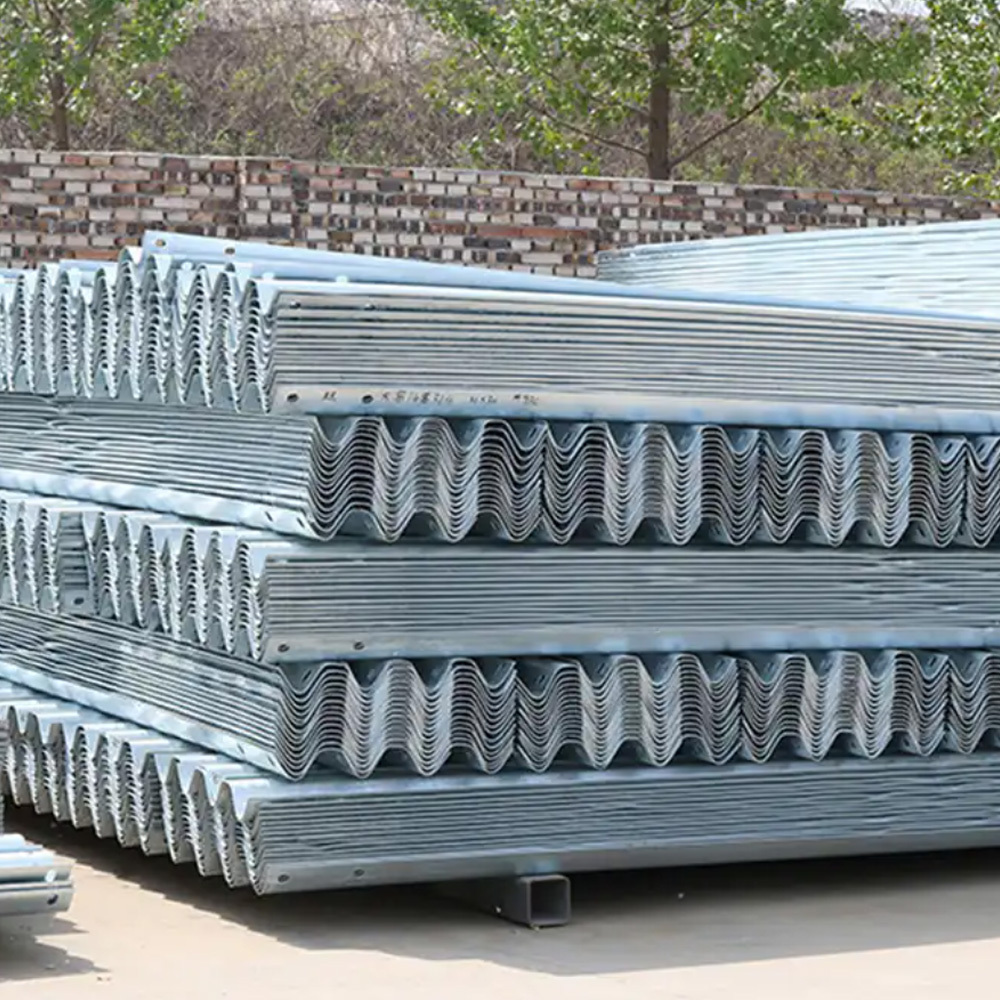 Guardrail Highway Beam W Galvanized Guardrails Steel Safety Corrugated Road Metal Price Parking Lock Barrier Gate