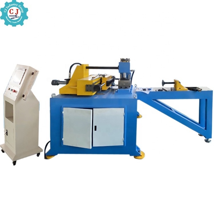 Hydraulic Metal Pipe Tube End Forming Machine For Steel Tube Shrinking Tapering Pipe Flaring Automatic