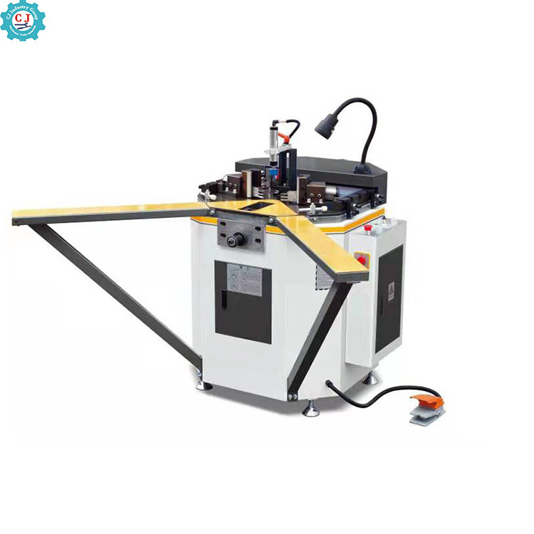 Hydraulic Heavy duty Single head window door Corner crimping Combining Machine for aluminum profile Door and Window making