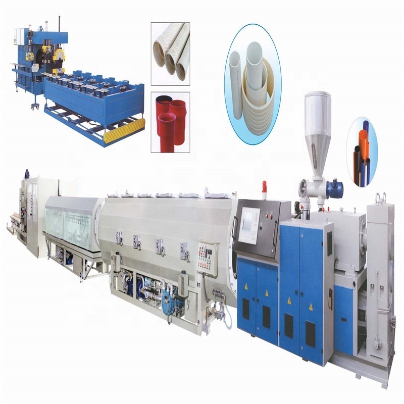 CPVC Upvc pipe plastic machine/pvc water pipe production line/cpvc plastic pipe extruding extruder machinery