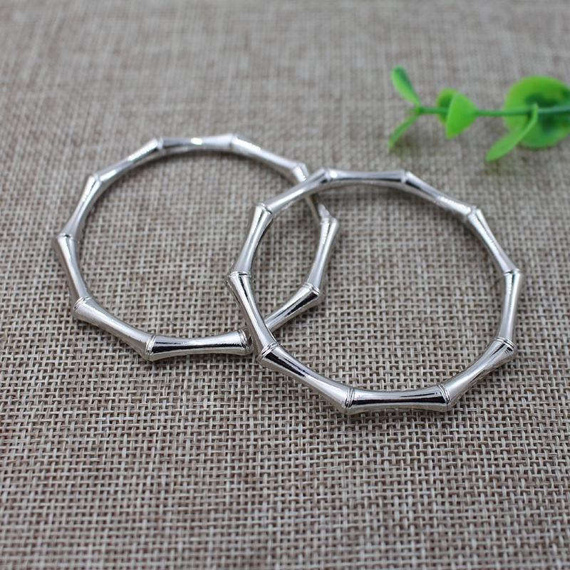 Factory wholesale fashion design decorative alloy round metal ring,o-ring handbag hardware