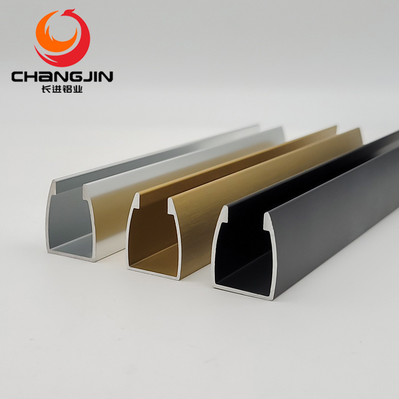 Aluminium Profile U Channel aluminum channel profile Para Ventanas y Puertas PERFILES DE ALUMINIO C Channel