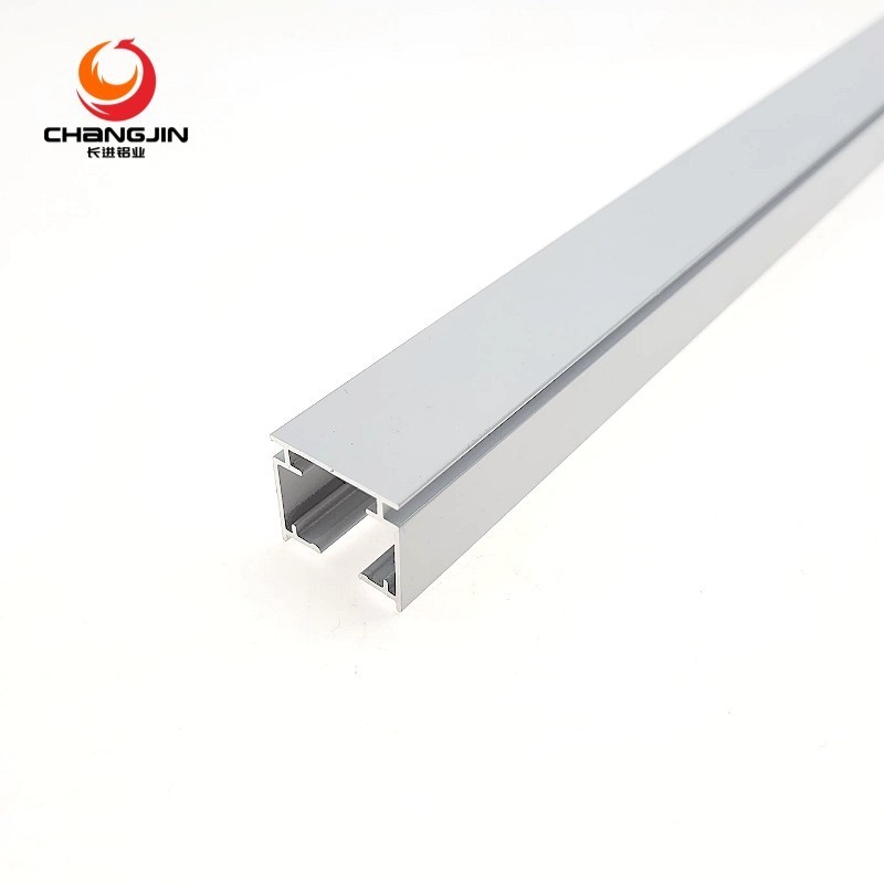 CHANGJIN aluminum alloy motorized curtain track aluminium ceiling curtain rail with pulley system