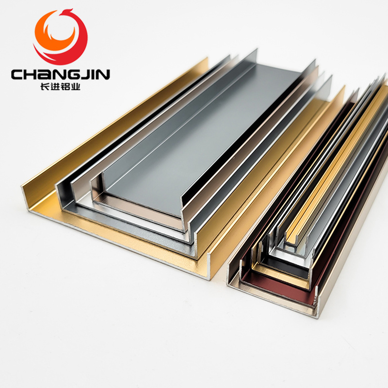 Aluminum Ceramic L Shape Profile Tile Trim Floor Corner Ceiling Edge Strip Trim