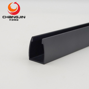 Aluminium Profile U Channel aluminum channel profile Para Ventanas y Puertas PERFILES DE ALUMINIO C Channel