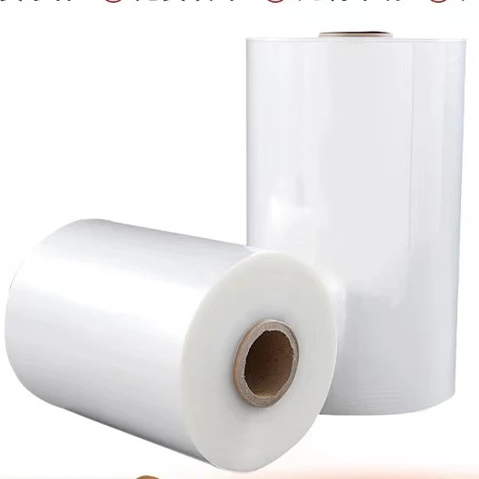 Customized Stretch and Shrink Film Customized Plastic Polyethylene Packaging Film Roll Plastic Film Supplier for Tra Market