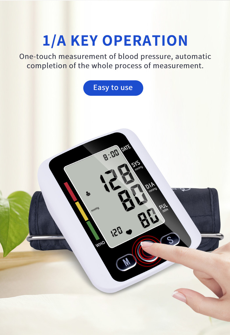 Approved Medical Tensiometro Automatic Digital Arm Blood Pressure Monitor Bp Monitor Baumanometro