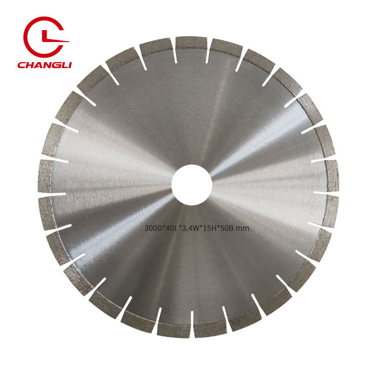 Power tools circular OEM wet cutting diamond 300mm 12''inch segment saw blades stone granite blade for cutting stone