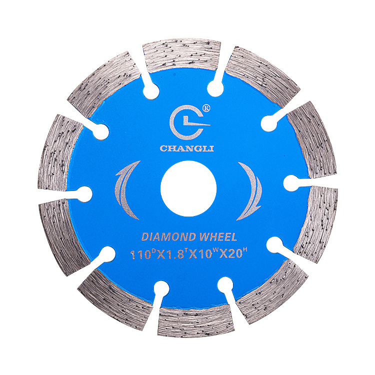 Small Dry Circular Cutter Disk Diamond Tools Saw Blade for Ceramic Marble Granite Fast Cutting 110mm Industrial 3 Years 1 PC