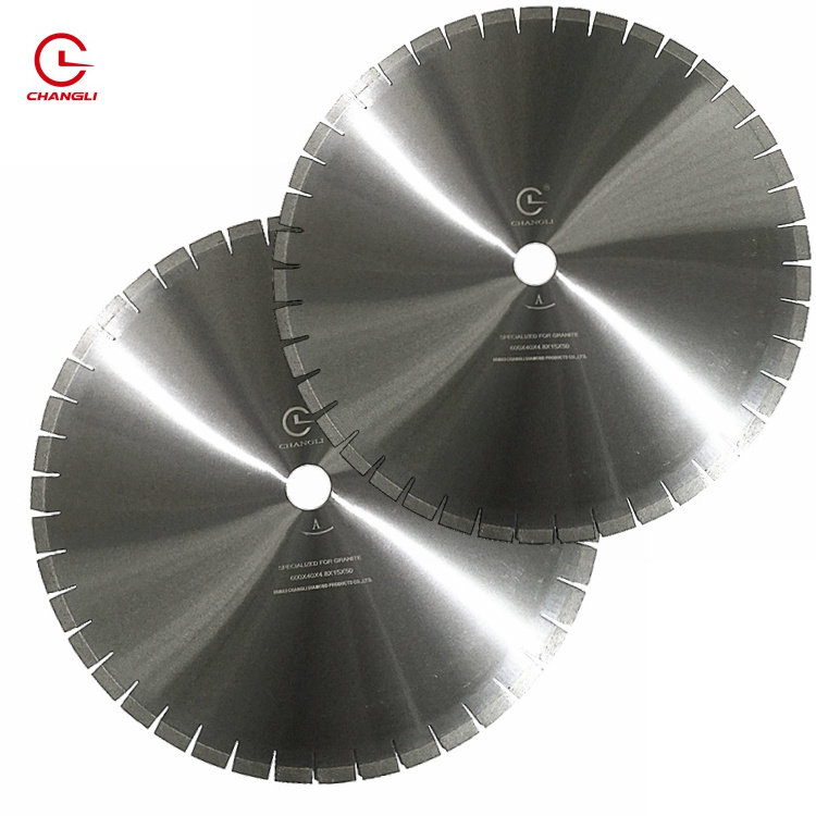 Changli factory supplier abrasive granite cutting wheel saw blade 24inch 600mm cutting discs for sale