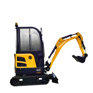 high operating efficiency New Original 1.5 Ton 2 Ton boom swing Small Digger mini loader excavator