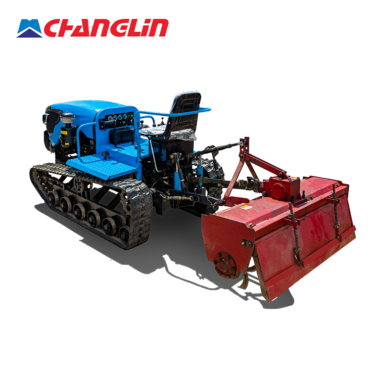 Changlin brand remote control small crawler tractor mini Tracked Tractor with seat