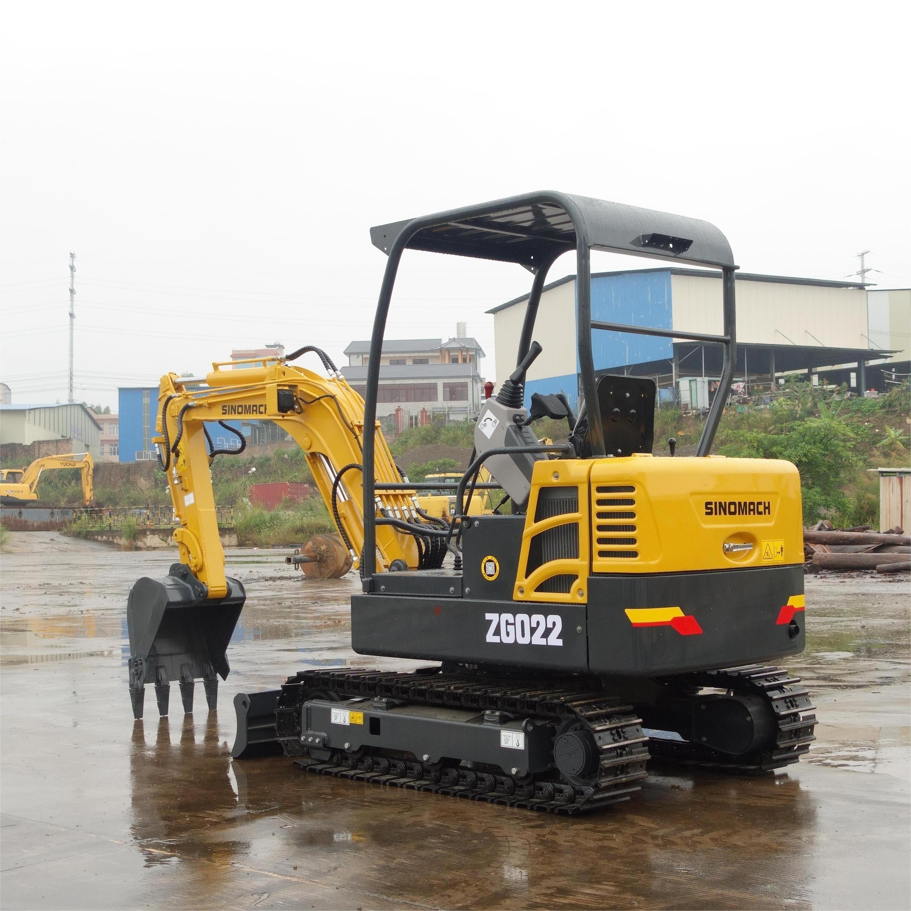 Fast Shipment Durable 2 ton Mini Excavator Price Micro home ditch digger Small Hydraulic Crawler Mini Excavator