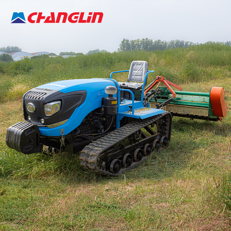 Changlin Brand 50HP Tracked Self-propelled Riding Lawn Mower Tractor