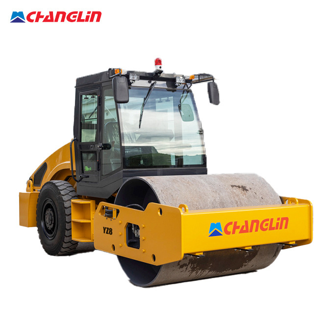 Small Road Roller OEM Acceptable Centrifugal Force 85KN Road Roller 8000KG With Great Performance