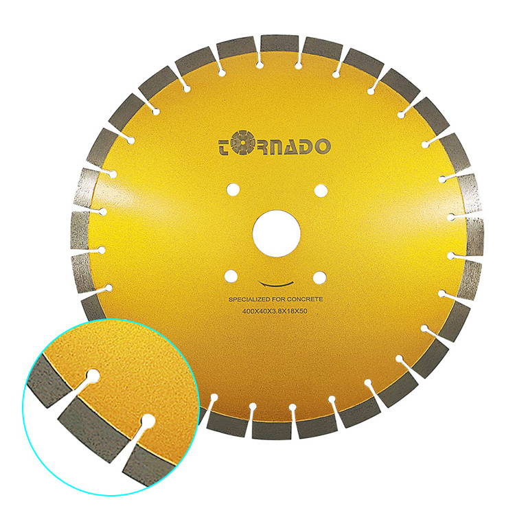 Sharp Cutter Diamond 16 inch 400 mm 3.8 mm Wet Cutting Disc Road Beton Reinforced Concrete Brick Slab Circular Saw Blades