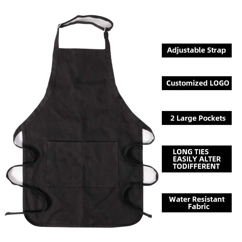 ChangRong Custom Adjustable  Recycled polyester cotton cooking kids children apron