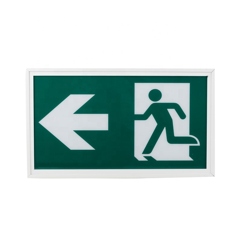 CSA&CUL Listed Metal Exit Sign Steel Running Man Exit Light LED Emergency Exit Sign Combo Manufacturer